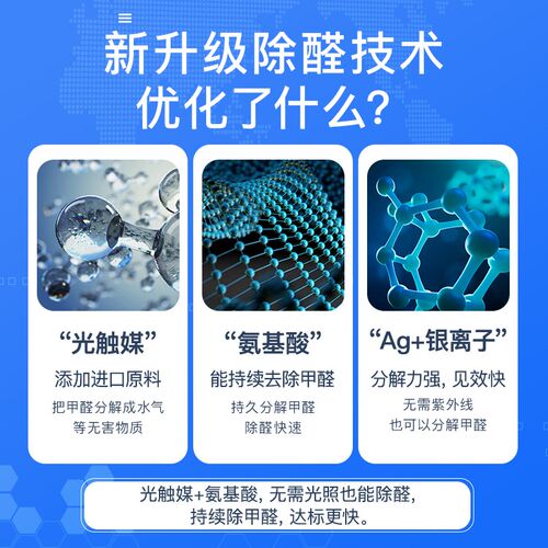 芸净光触媒1瓶 除甲醛清除剂银离子喷剂芸净妙芸石沐七岩除味家用