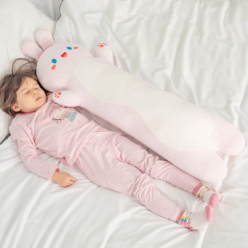 可爱抱枕女生睡觉床头靠垫孕妇夹腿靠枕儿童陪睡长条枕可拆洗枕头