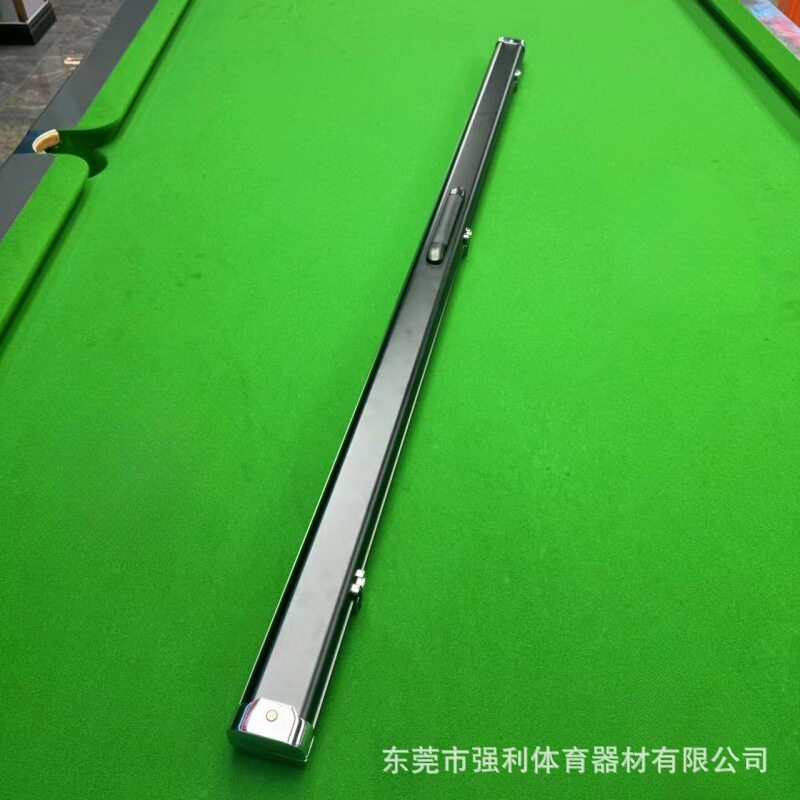 铝合金台球杆盒一体通球杆盒大容量双槽专用台球杆盒子便携图片