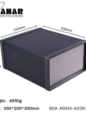 厂家直销伺服控制器机箱盒金属仪表外壳安防监控器BDA40026(W300)
