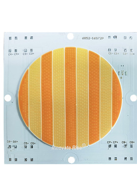 双600W双色温COB光源48-54v陶瓷灯珠52发光面1200W LED2700+6000k