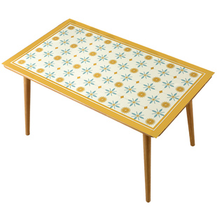 花砖皮革桌垫桌布防水防油免洗餐桌垫防烫茶几垫床头柜垫子桌面垫