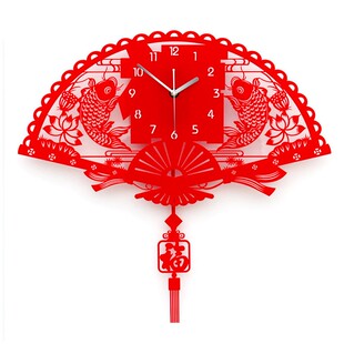 雅刻丽钟表挂钟客厅现代简约创意时尚时钟艺术中式石英钟静音卧室