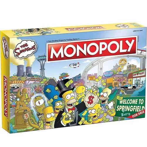 The Simpsons Monopoly Collector's Edition Board Game