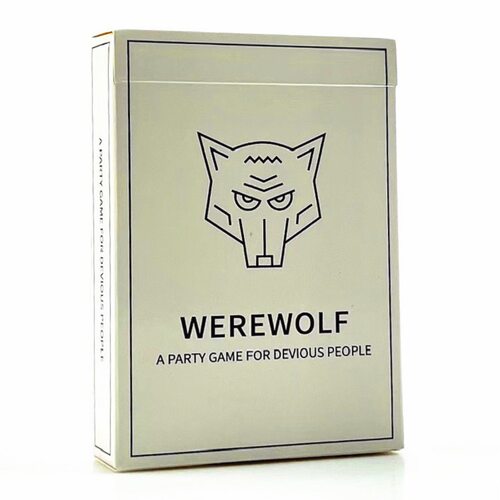 全英文一夜狼游戏卡牌 One Night Ultimate Werewolf聚会卡现货卡