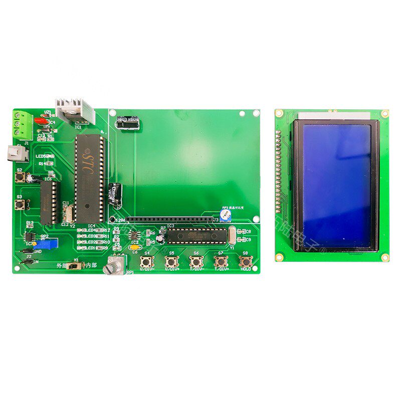 电子DIY套件简易数字示波器竞赛套件电路装调与应用职业技能大赛