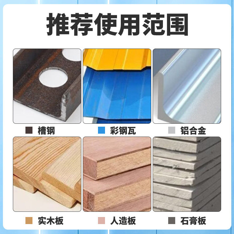 木工钻孔器双金属多功能钻孔钻头塑料PVC石膏板铁皮圆形扩孔钻头