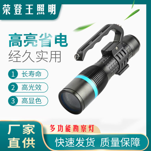 便携LED强光多波段勘察灯