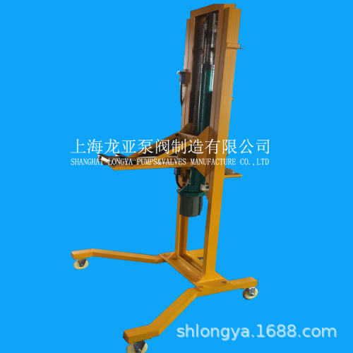 供应龙亚品GL40升降机式黑枣浓浆泵 升降机式大蕉汁泵