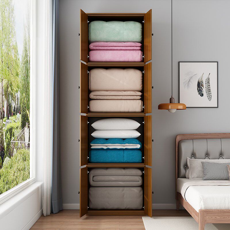 收纳柜储物柜置物柜被子整装老式实木衣柜冬被加深落地整理棉被柜