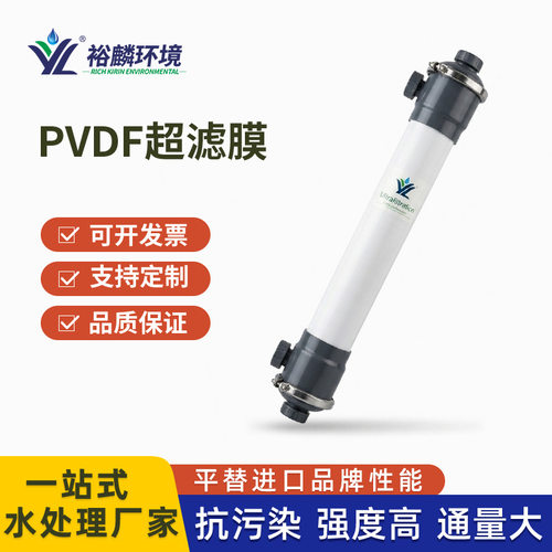 裕麟 PVDF 中空纤维超滤膜 污水处理过滤膜设备用膜组件