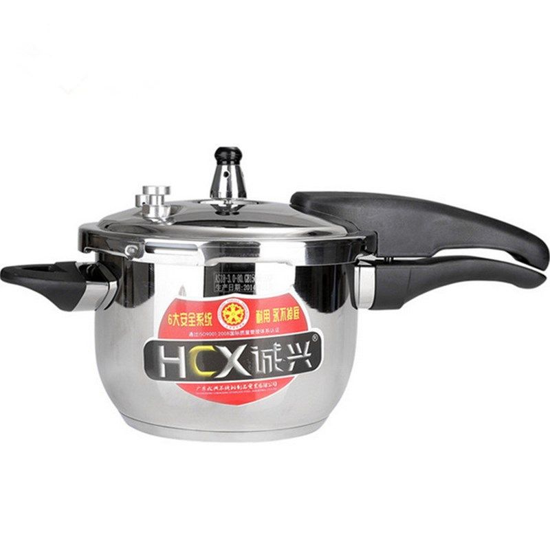 304加厚不锈钢压力锅高压锅电磁炉通用18/20/22/24/26/28/30/32cm