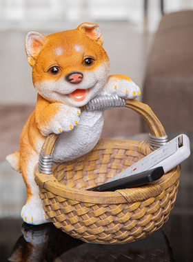 家点靓玄关收纳摆件美式家居饰品客厅装饰门口鞋柜上放钥匙小摆设