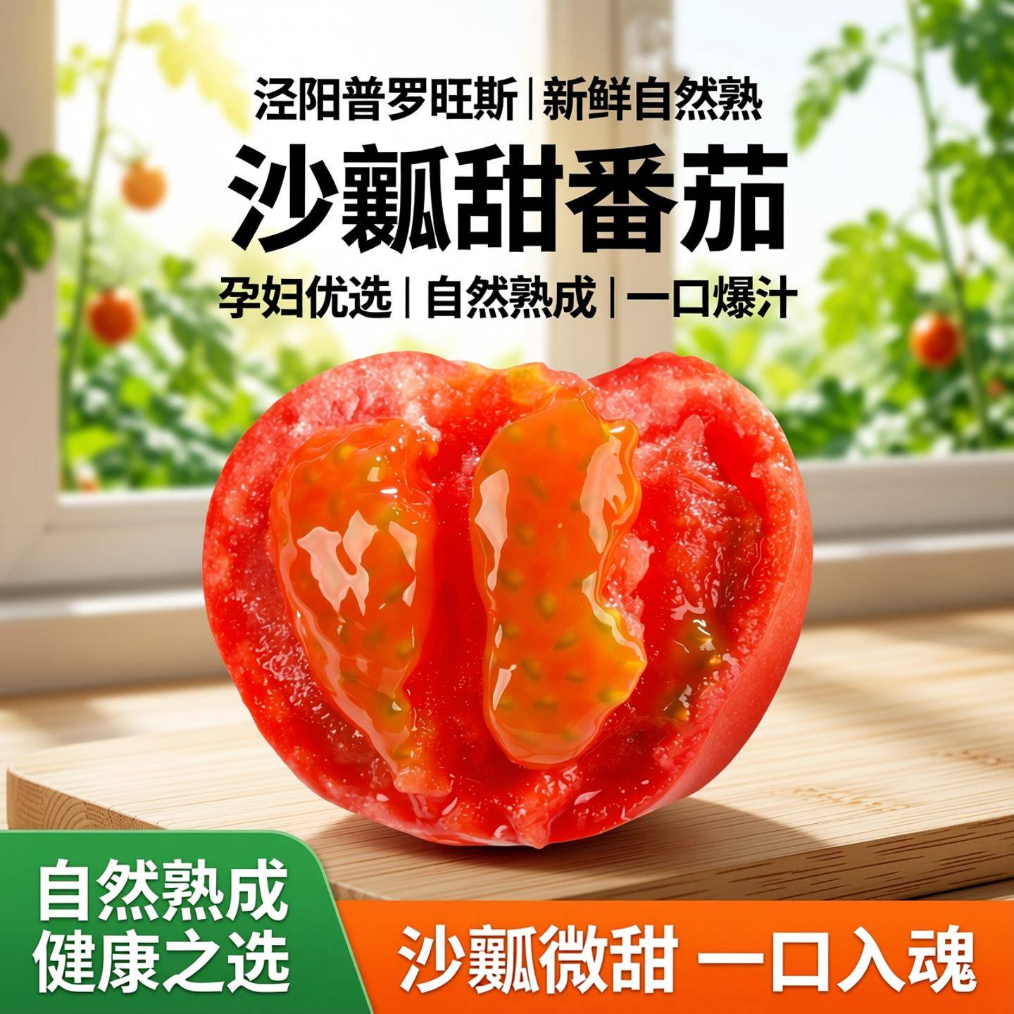 水果西红柿泾阳普罗旺斯生吃孕妇蔬菜新鲜自然熟番茄老藩茄沙瓤甜