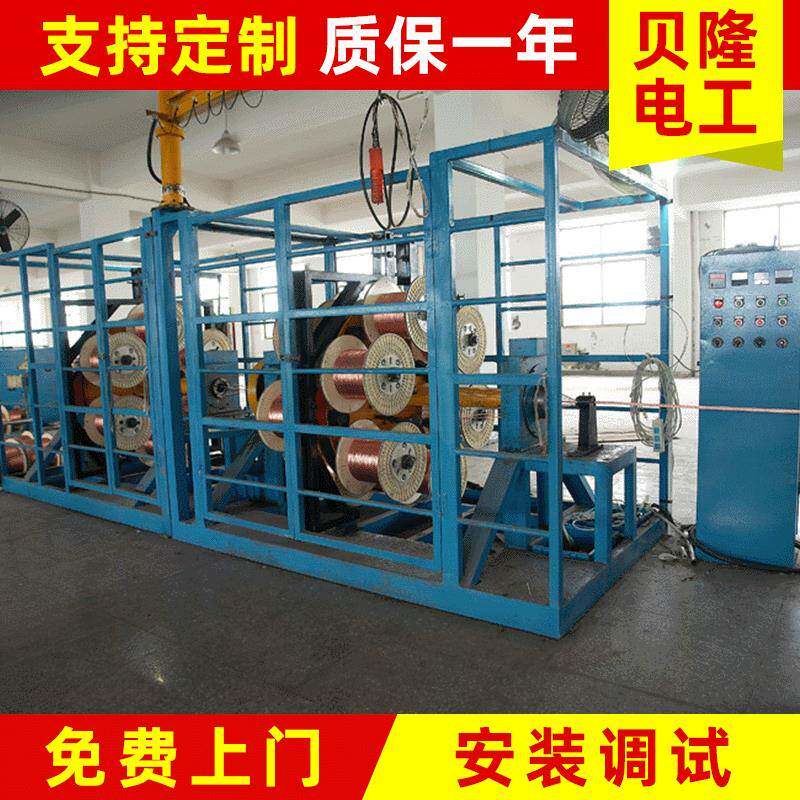 供应高速BVR铜线单对绞线机高速电线电缆绞线机设备光缆放线机图片