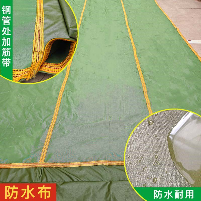 自卸车自动篷布渣土车自动篷布防风加厚网格布轮胎布电动甩杆