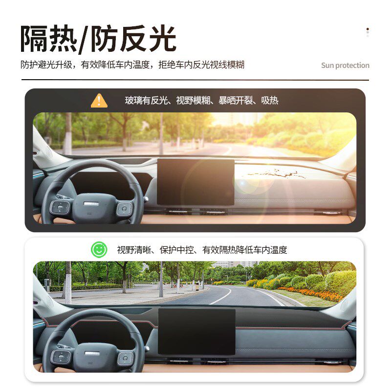 25款二代哈弗枭龙MAX专用中控仪表台防晒避光垫遮阳用品配件哈佛1