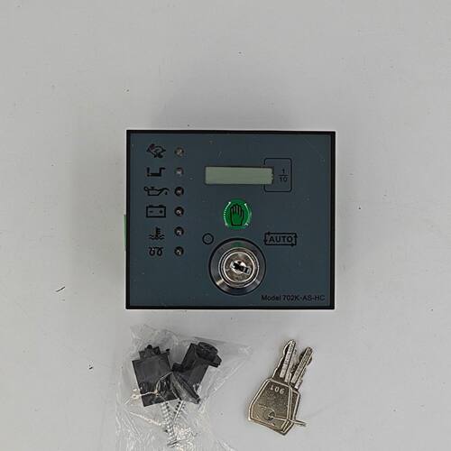 柴油机组小型控制柜面板DSE702AS发电机启动控制器