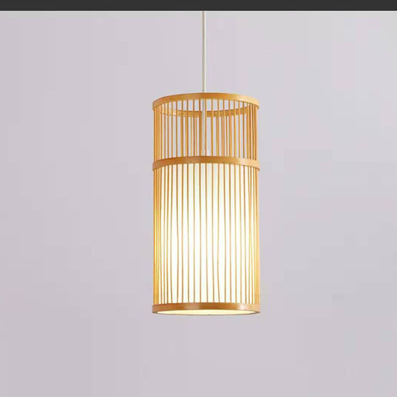 竹藤吊灯仿古创意竹编灯茶室餐厅饭店个性竹艺装饰吊灯竹灯笼