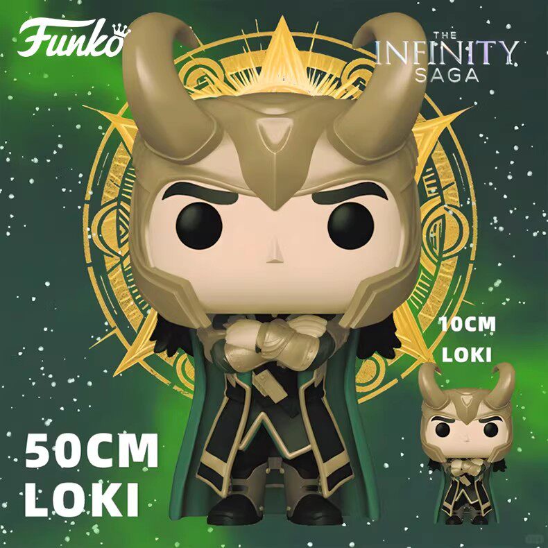 Funko漫威英雄复仇者联盟雷神 洛基周边手办大型收藏摆件公仔礼物