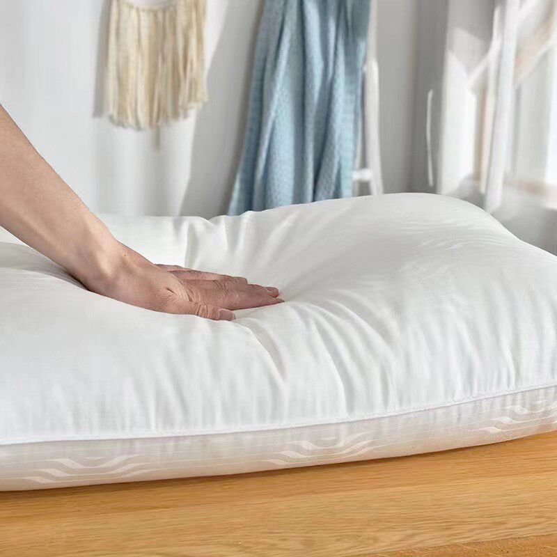 枕头深度睡眠美肤蚕丝枕芯超软女生护颈椎助睡眠低枕家用一只装