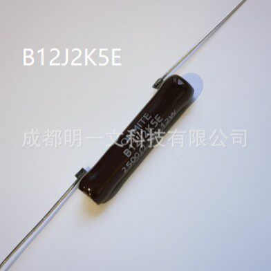 B12J2K5E线绕电阻器Ohmite 透孔全新 12W 2500 Ohms VIT 5%