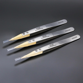 修表工具黄杨木镊子精密防磁镊子27号尖镊子绝缘不伤零件手表工具