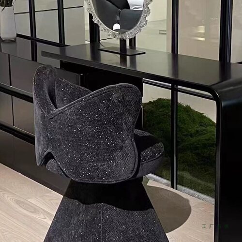 轻奢化妆凳高级感蝴蝶椅可旋转化妆椅梳妆台梳妆凳梳妆台专用凳子