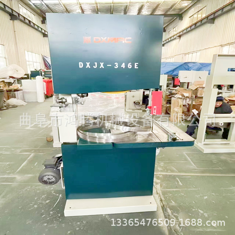 MJ-345E立式木工带锯机 保温板泡沫板加工推台锯 岩棉泡沫板切割