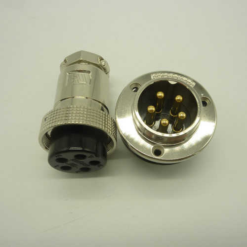 开孔35mm航空插头35M-5AE公母配套连接器