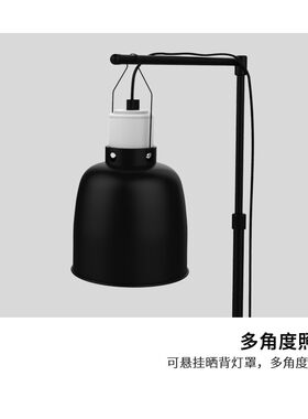 乌龟晒背灯爬宠加热灯保暖灯UVB+UVA光谱灯金属伸缩落地灯补钙灯