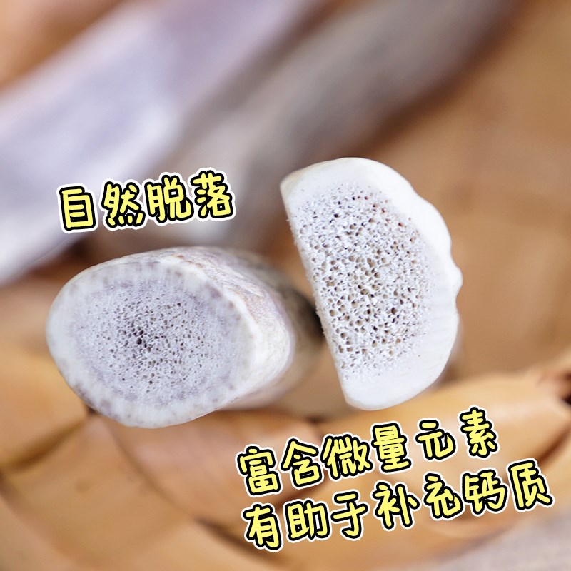 Red Bones红骨鹿角磨牙棒洁齿耐咬狗狗零食法斗比熊柯基磨牙