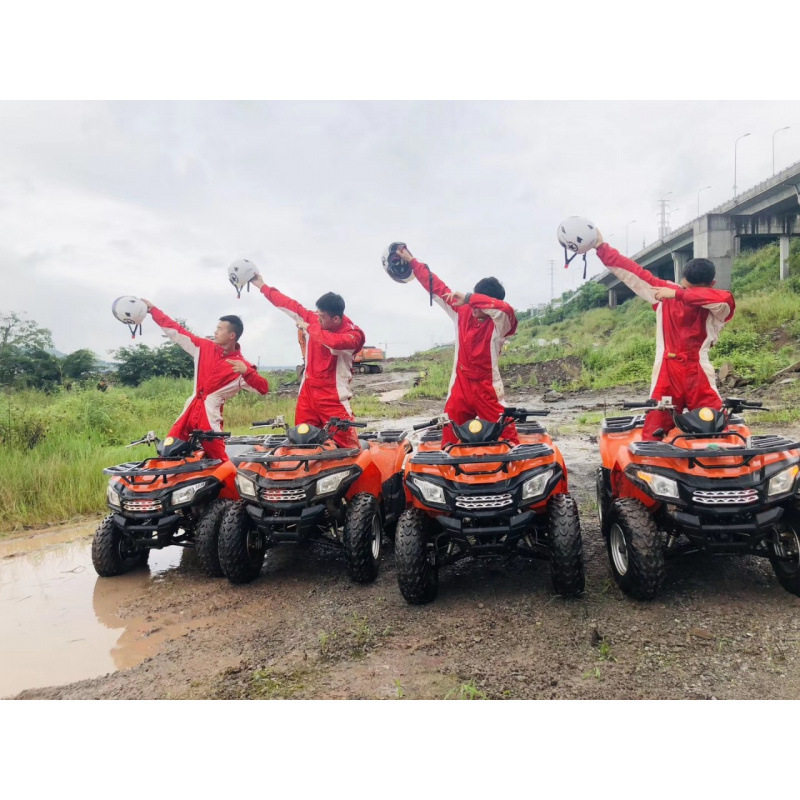 隆鑫200cc四驱沙滩车 全地形越野卡丁车成人大型摩托车ATV 沙漠车