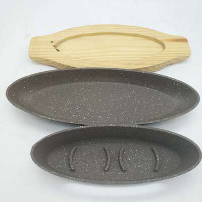 包邮创意餐厅特色船型铝合金诸葛烤鱼炉椭圆鱼盘旦形两用酒精炉子