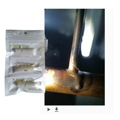 冰箱冷柜漏雪种漏氟利昂修补铜管专用胶水耐高温强力胶抗压万能胶