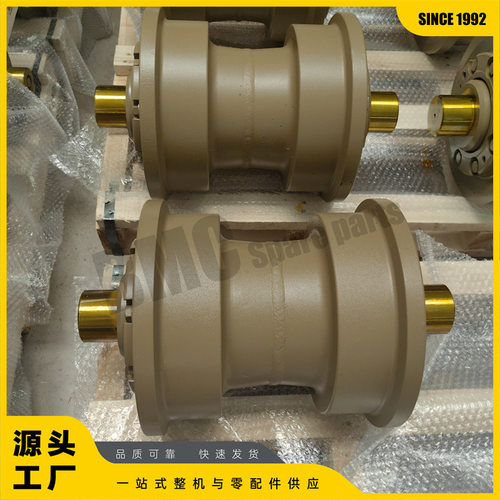 供应D155A-6支重轮推土机支重轮工厂 17a-30-00070单边单法兰滚轮