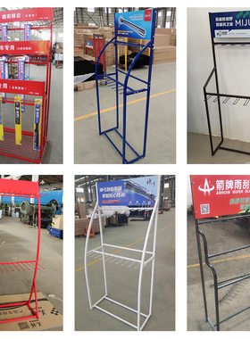 配件城汽车雨刮器展示架无骨雨刷收纳架汽配挂钩铁货架可印广告