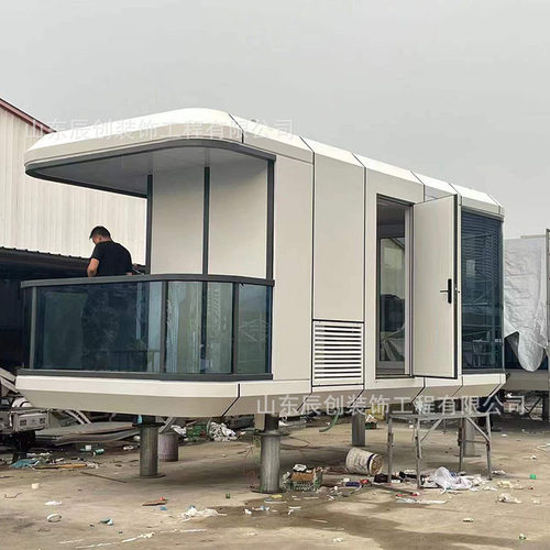 网红智能太空舱星空玻璃房