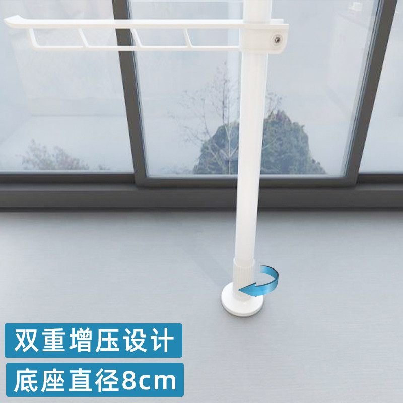 顶天立地伸缩悬挂式花架挂鸟笼花篮【适用高:1.1-3.1米/3个挂臂】