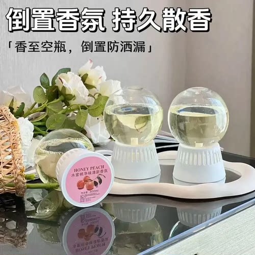 【下单立减50】倒置香氛球家用香薰卧室香水室内卫生间持久留香wy