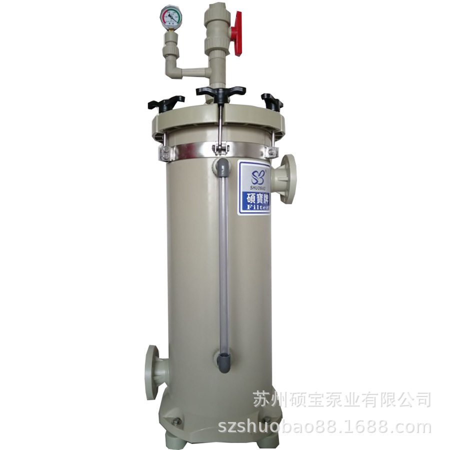 源头工厂生产PP过滤器除渣精密过滤器耐腐蚀化学药水袋式过滤器
