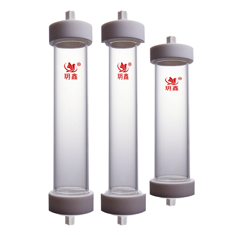气体净化过滤器快插有机玻璃脱水干燥筒除水管气体混合管空气色谱