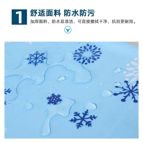 夏季学生午睡冰枕宝宝儿童冰凉降温水枕头免注水小号成人大号水枕