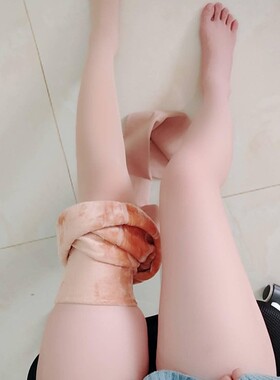 强压美腿塑形秋冬季加绒加厚女肤色肉色光腿神器超紧压力裤瘦腿袜
