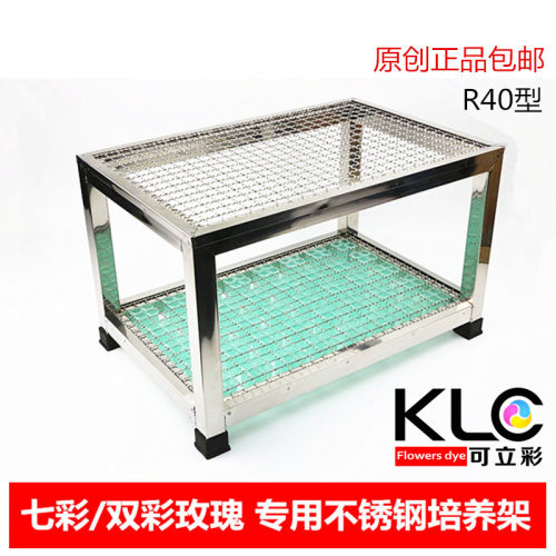 多色鲜花染色吸色集成培养架七彩玫瑰试管培育支架花店花艺工具