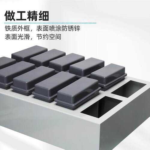 免疫组化盒抗原修复盒塑料染色架24片塑料染色缸组孵育盒 12个一