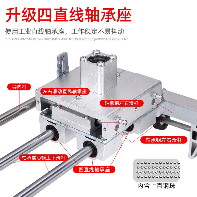 2024新款木门开槽机木门锁开孔器安锁神器木工专用室内实木门工具