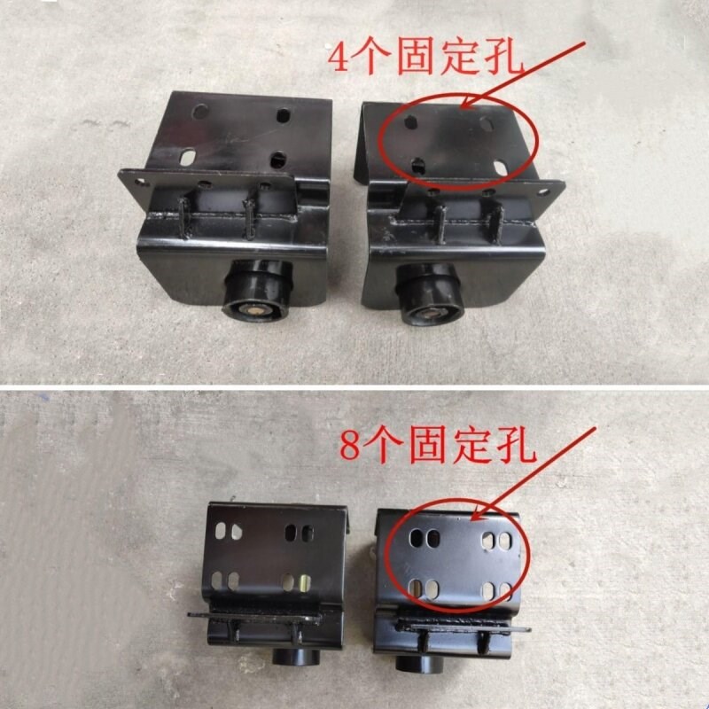 适配东风特商擎宇御虎陕汽轩德驾驶室後悬上支架减震支架胶套总成