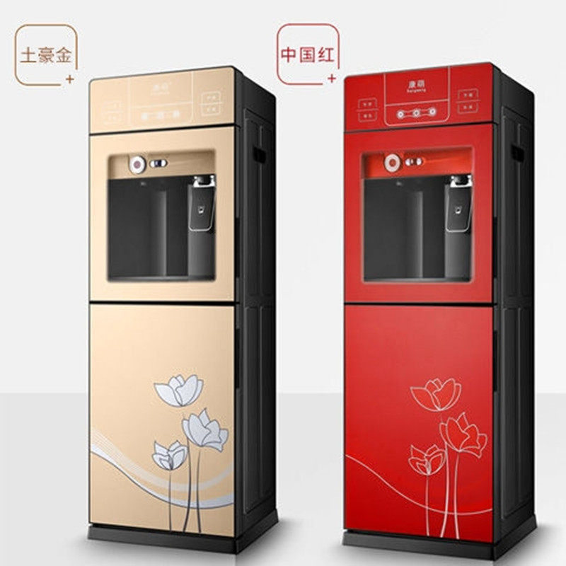 饮水机立式过滤带桶家用制冷制热冰温热双门搭配净水桶过滤桶套装