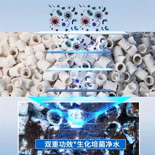 十川TOGAWA鱼缸专用净水过滤材料底滤板芭菲陶瓷环过滤器配件大全